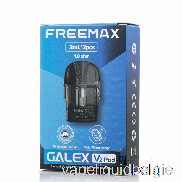 Vape België Freemax Galex V2 Vervangende Pods 1.0ohm Galex V2 Pods